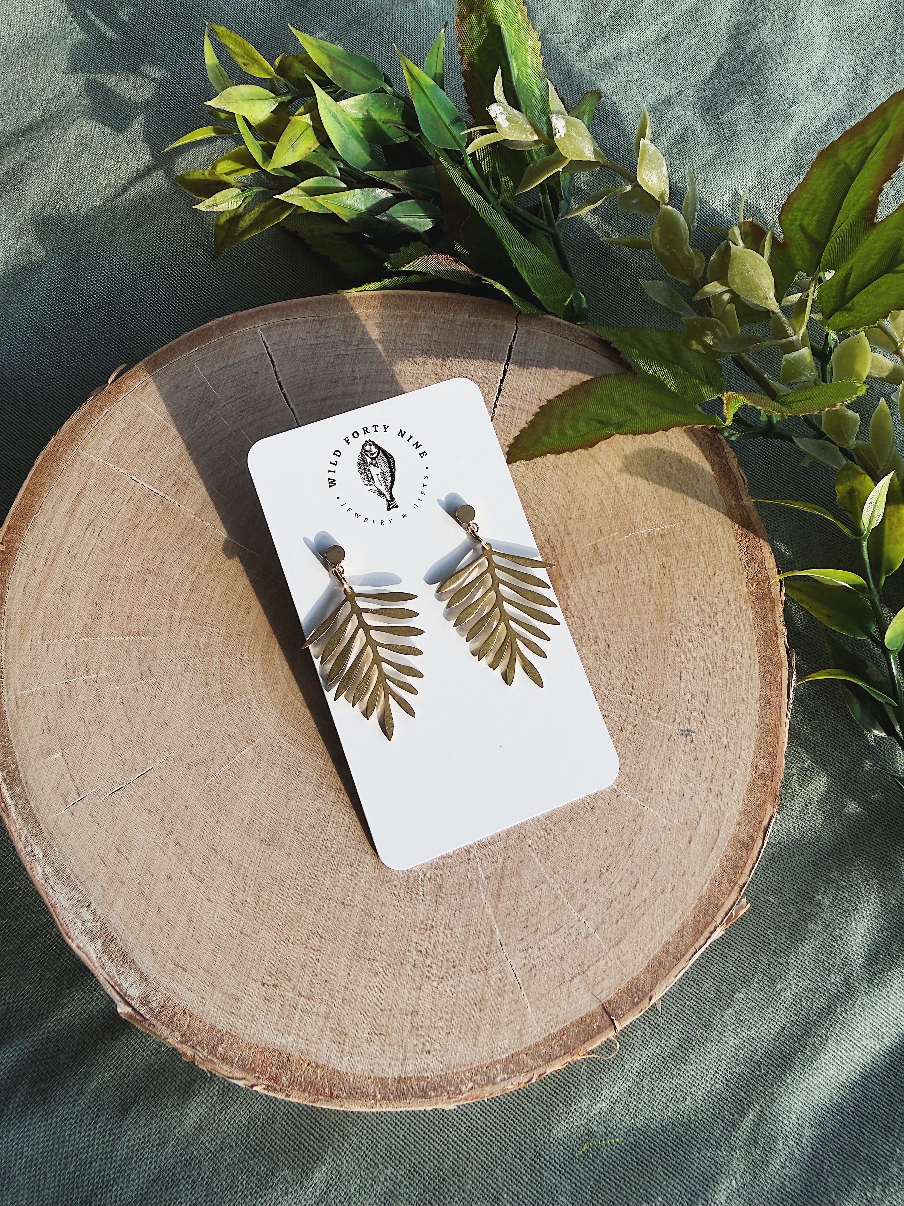 Brass Leaves
