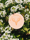 Wild Forty Nine Sticker (Moose Skull)