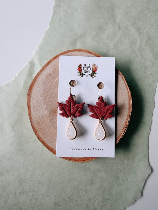 Leafy Hoops