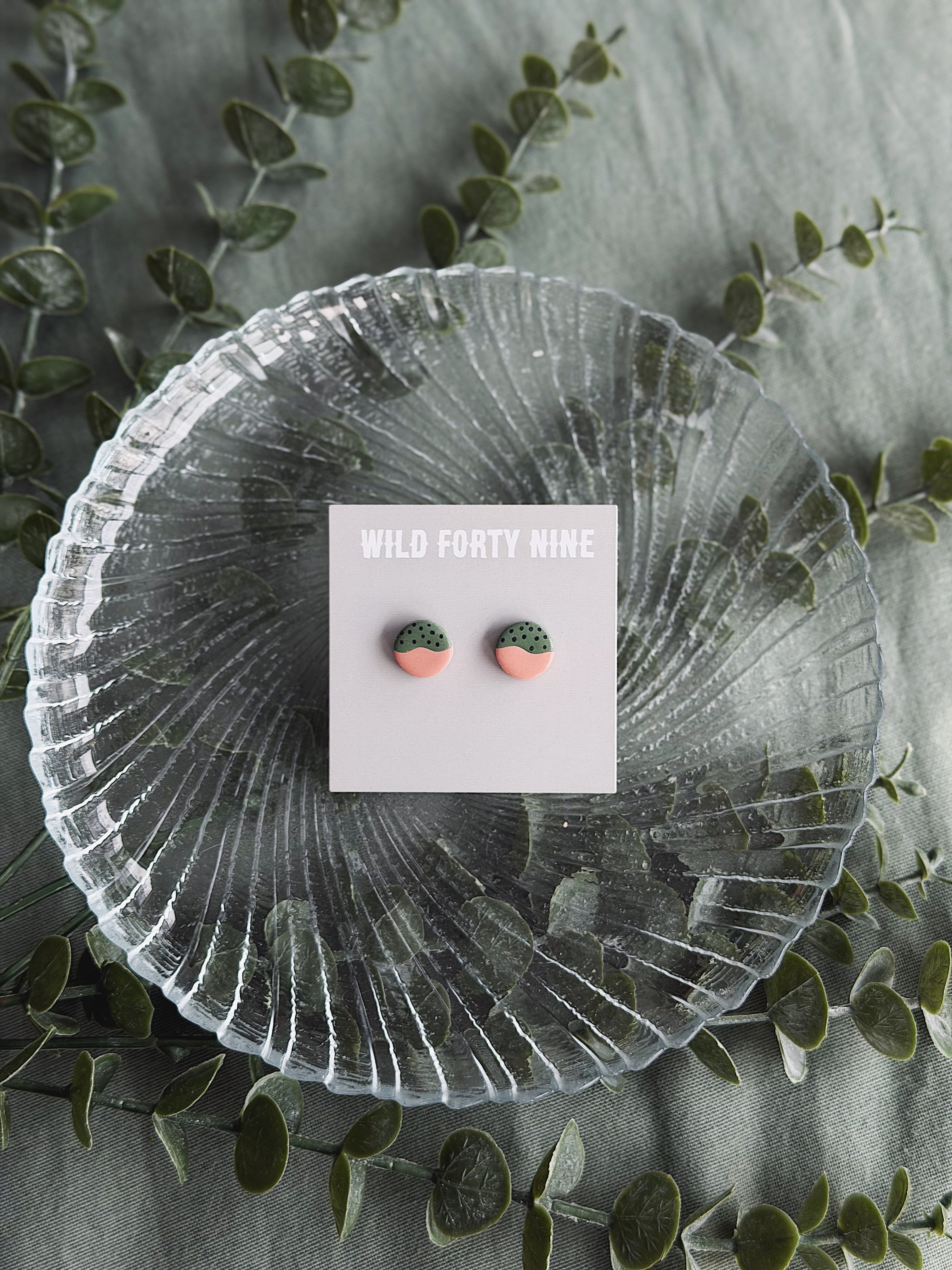 Mini Salmon Studs